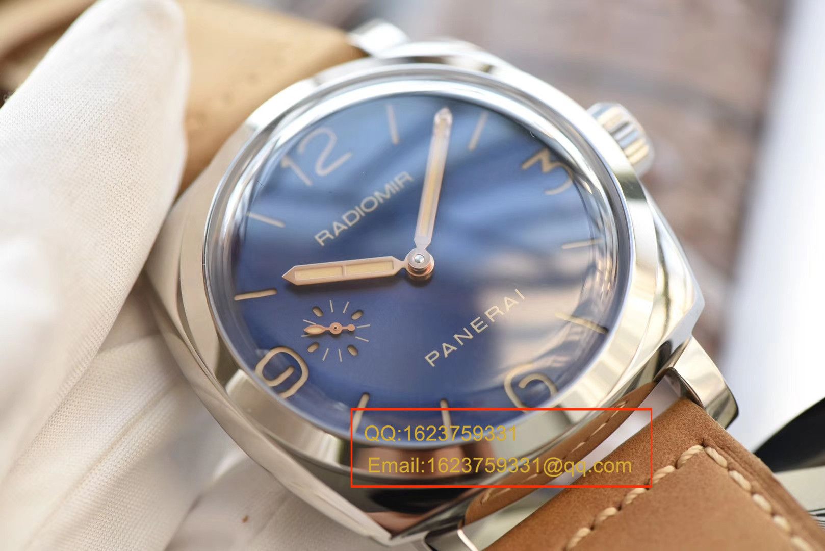 【 Video analysis SF1:1超A高仿手表】Panerai 2015年新款蓝面PAM00690 wrist watch  / PAMBB00690