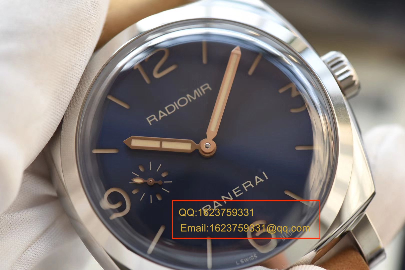 【 Video analysis SF1:1超A高仿手表】Panerai 2015年新款蓝面PAM00690 wrist watch  / PAMBB00690