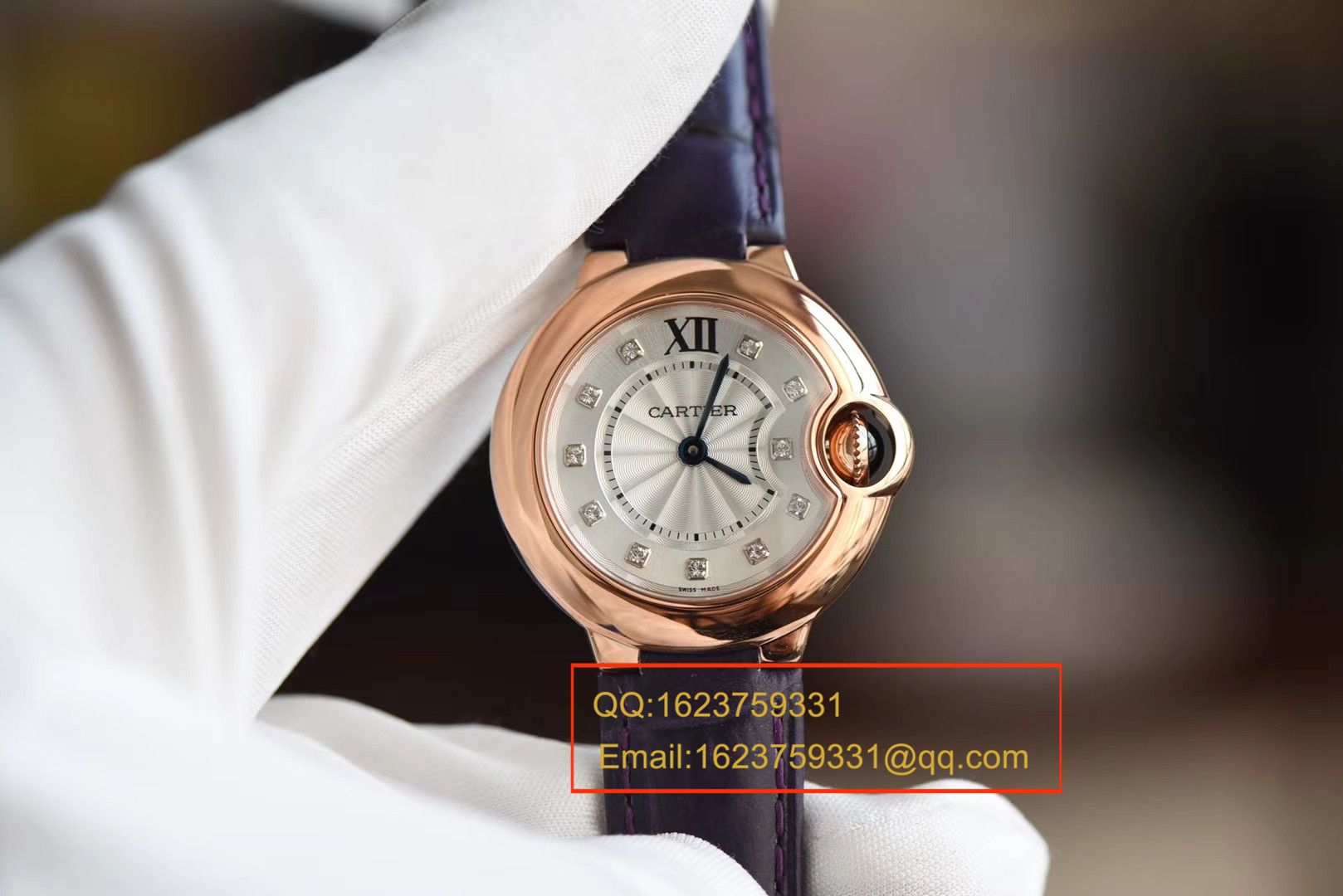 【HBBV6一比一超A高仿手表】 Cartier  蓝气球系列WE902050女士小号蓝气球28毫米石英 wrist watch  / K131