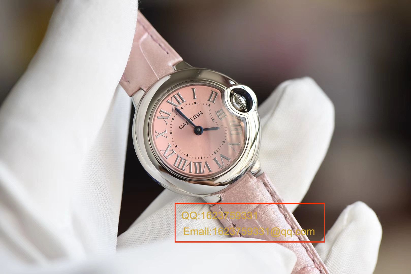 【HBBV6一比一超A高精仿手表】 Cartier  蓝气球系列W6920038小号蓝气球28毫米女士石英 wrist watch  / K132