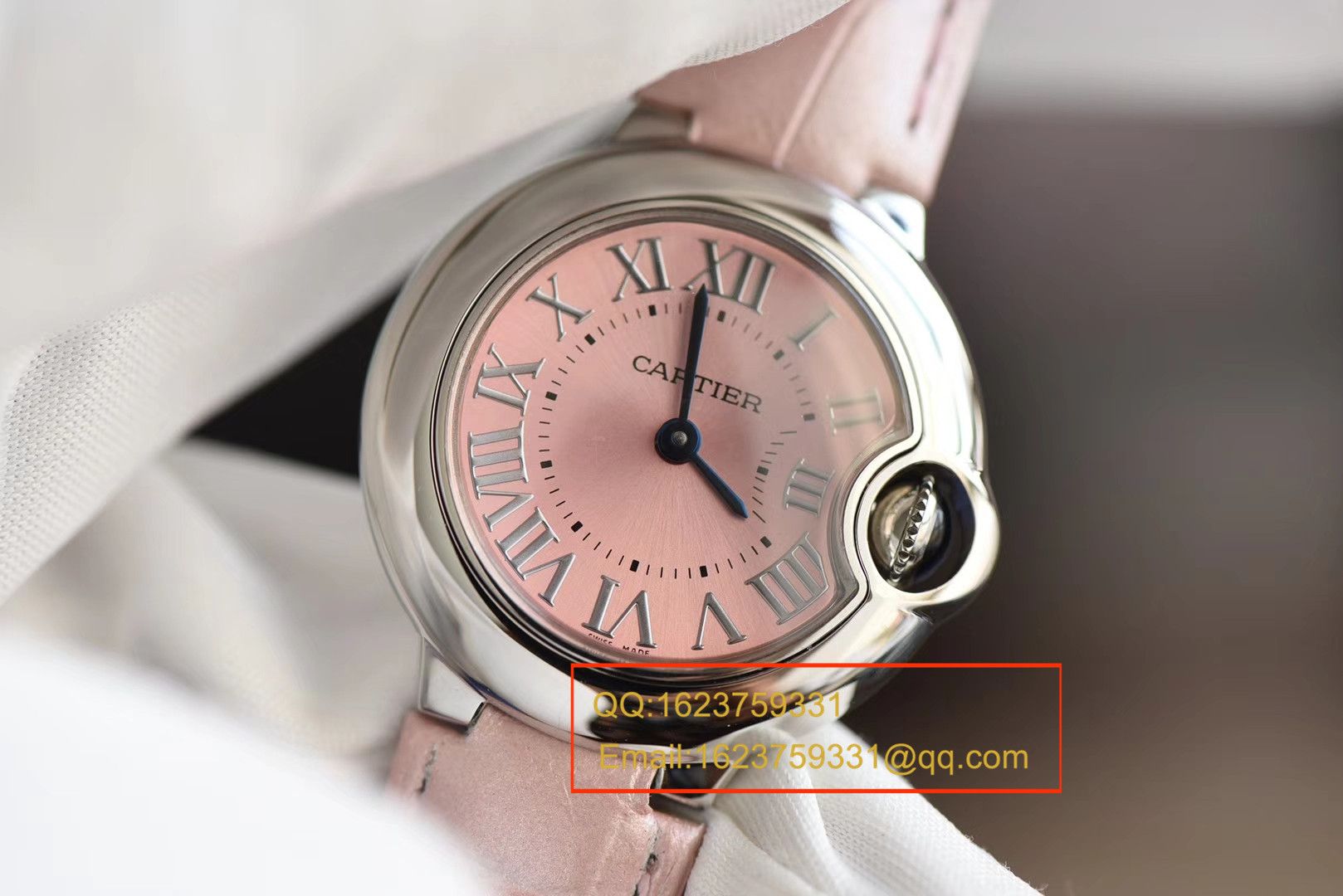 【HBBV6一比一超A高精仿手表】 Cartier  蓝气球系列W6920038小号蓝气球28毫米女士石英 wrist watch  / K132