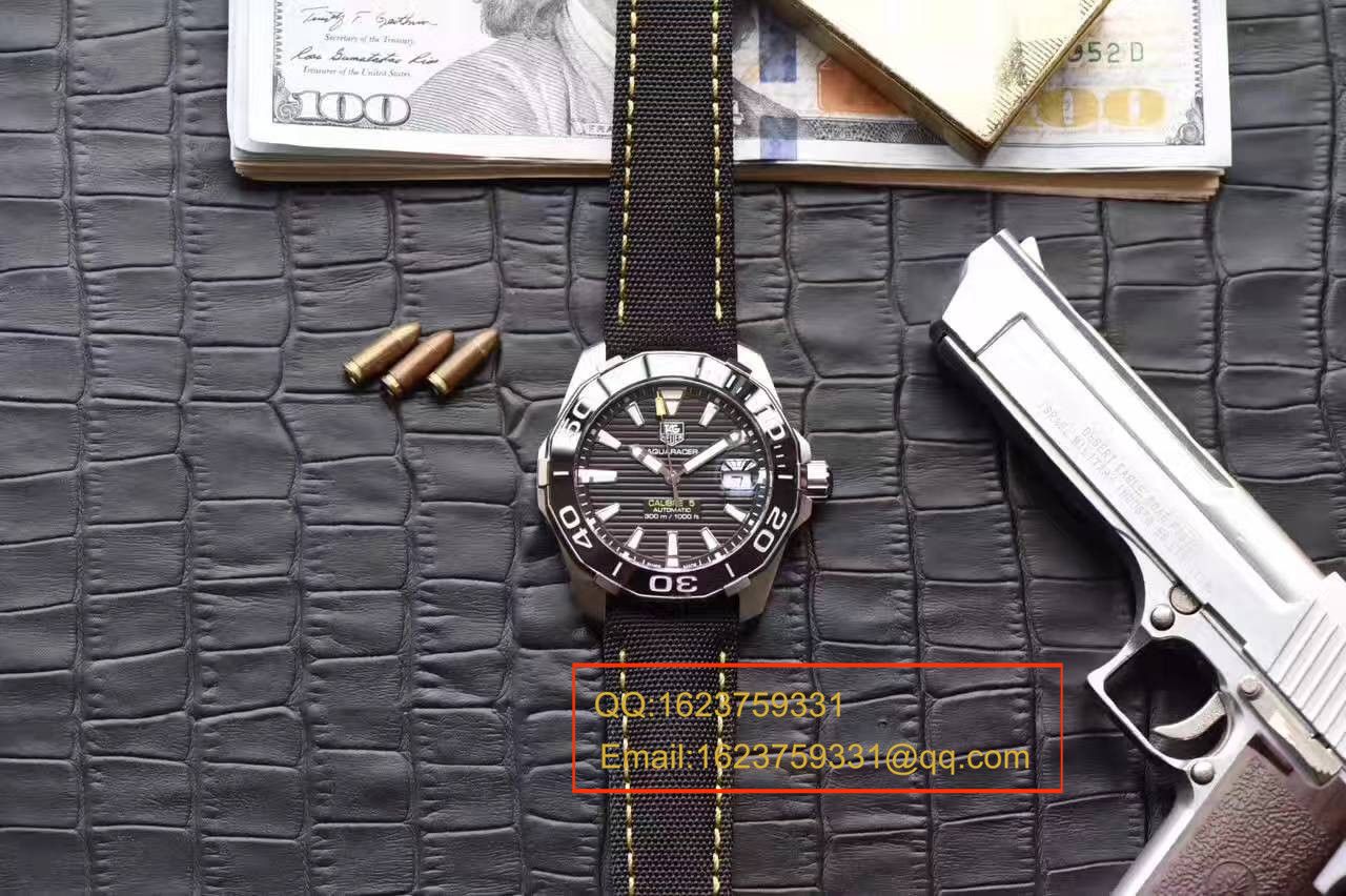 【HBBV6 Factory  top 1:1复刻高仿手表】最新 TAG Heuer 竞潜精品、同步豪雅官方最新款WAY211A.FC6362 / TG046