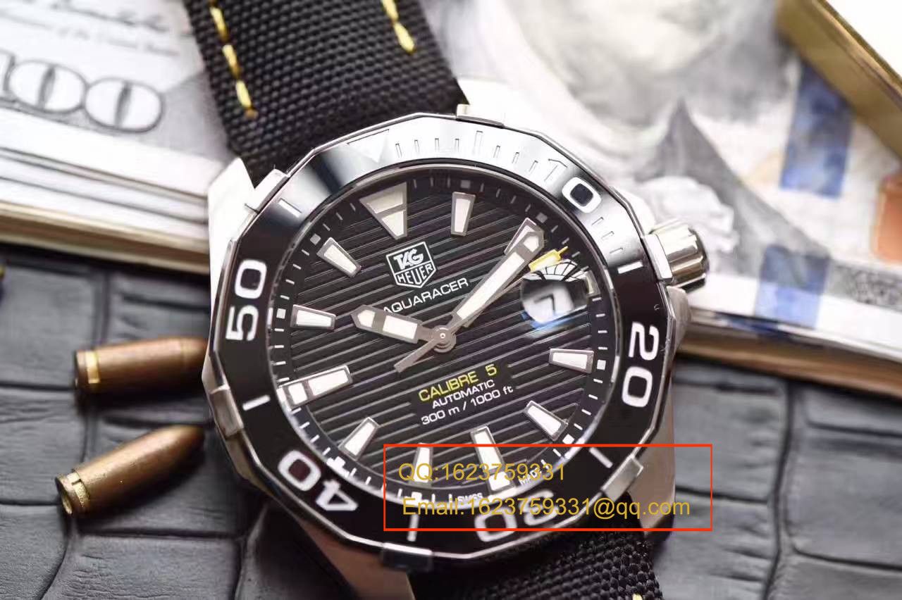 【HBBV6 Factory  top 1:1复刻高仿手表】最新 TAG Heuer 竞潜精品、同步豪雅官方最新款WAY211A.FC6362 / TG046