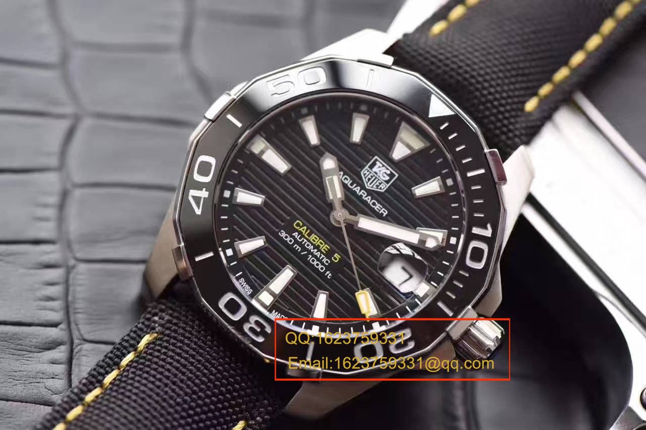 【HBBV6 Factory  top 1:1复刻高仿手表】最新 TAG Heuer 竞潜精品、同步豪雅官方最新款WAY211A.FC6362 / TG046