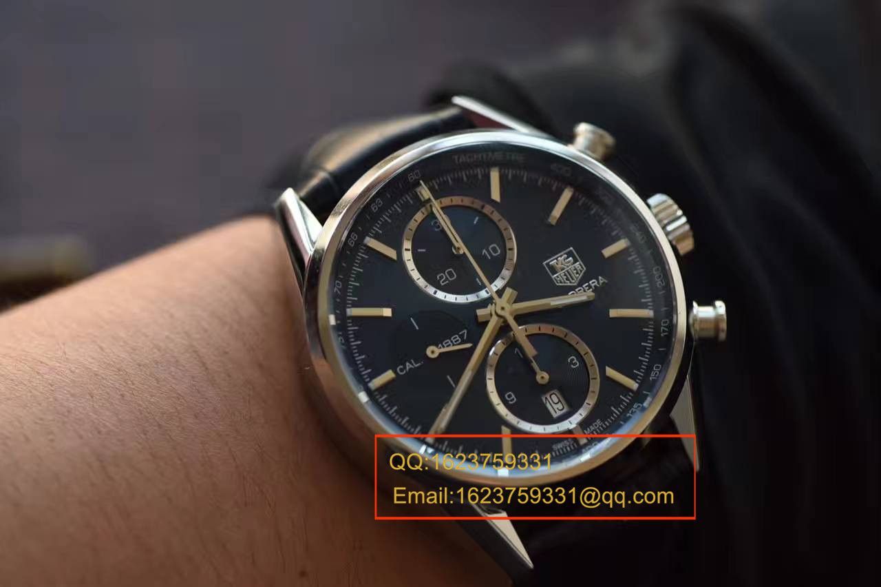 【视频解析】V6 Factory 1:1精高仿手表之 TAG Heuer 卡莱拉系列CAR2110.FC6266 wrist watch  / TGB0041