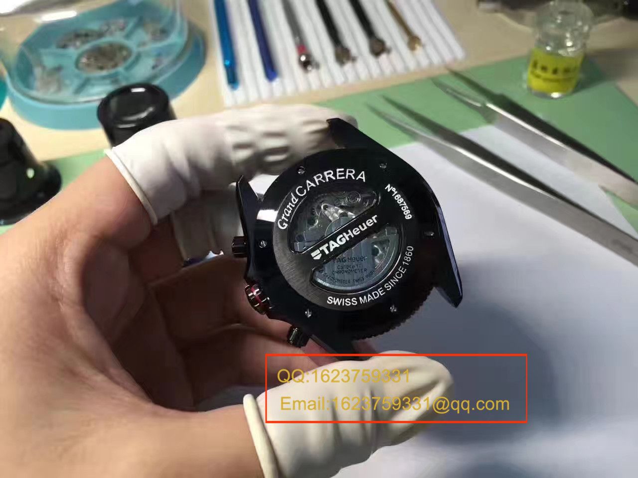 【V6 Factory 一比一复刻高仿手表】 TAG Heuer 超级卡莱拉系列CAV518B.FT6016 wrist watch  / TG050