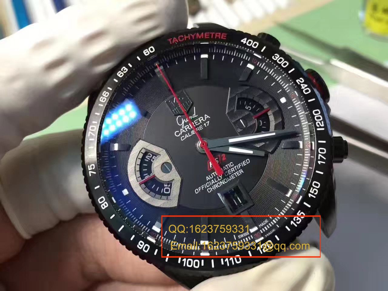 【V6 Factory 一比一复刻高仿手表】 TAG Heuer 超级卡莱拉系列CAV518B.FT6016 wrist watch  / TG050