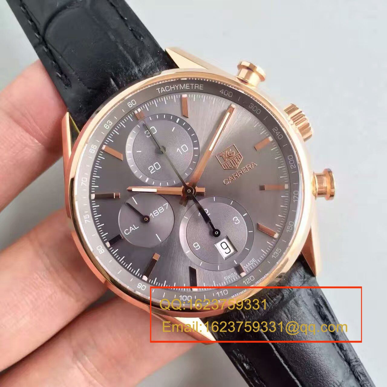 【HBBV6 Factory 超A高精仿手表】 TAG Heuer 卡莱拉系列CAR2141.FC8182 wrist watch  / TG004