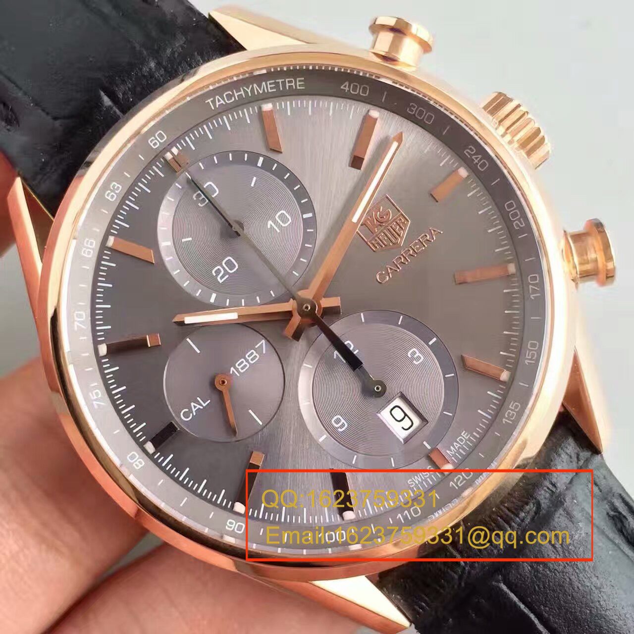 【HBBV6 Factory 超A高精仿手表】 TAG Heuer 卡莱拉系列CAR2141.FC8182 wrist watch  / TG004