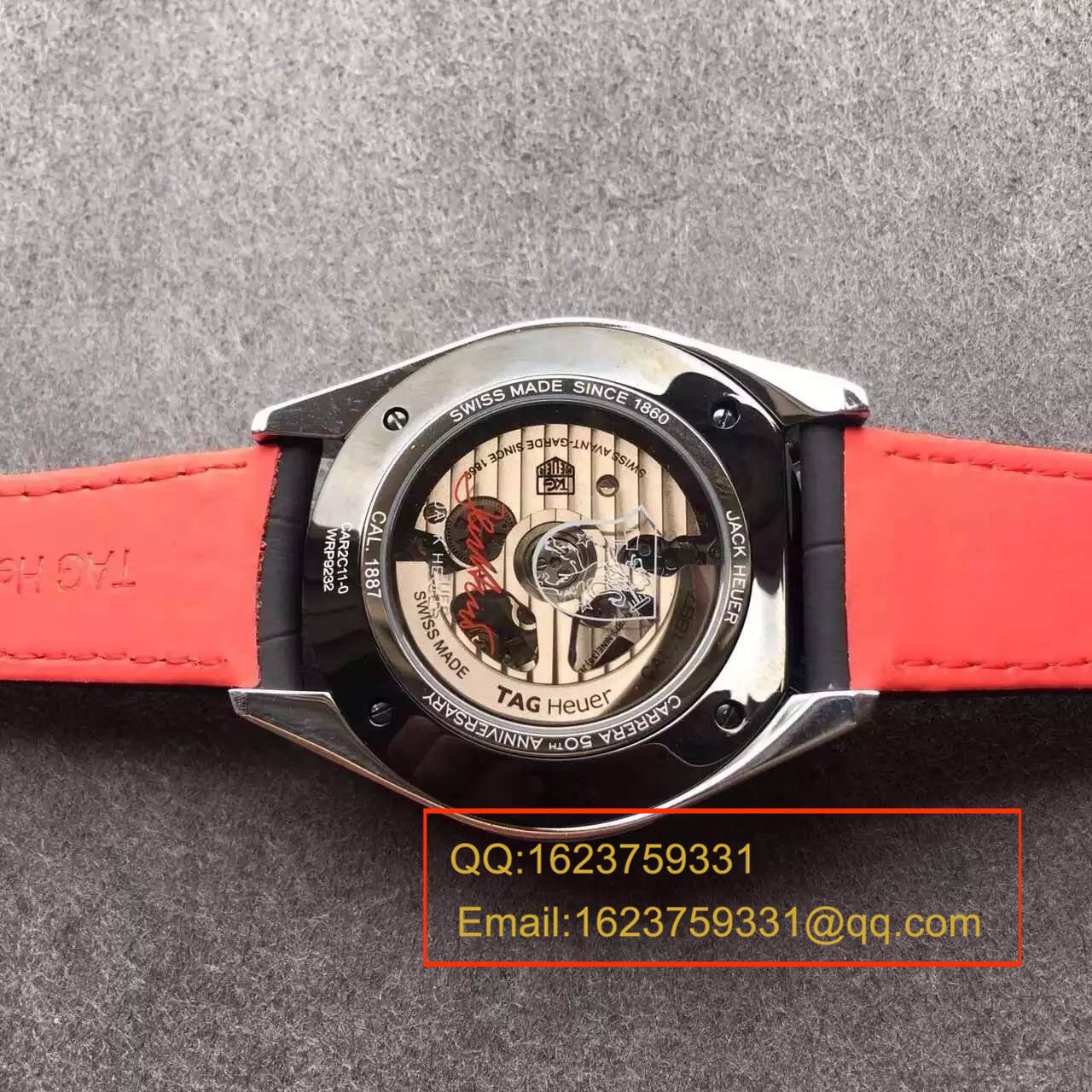 【V6 Factory 超A精高仿手表】 TAG Heuer 卡莱拉系列1887系列CAR2C11.FC6327Jack Heuer wrist watch  / TG010