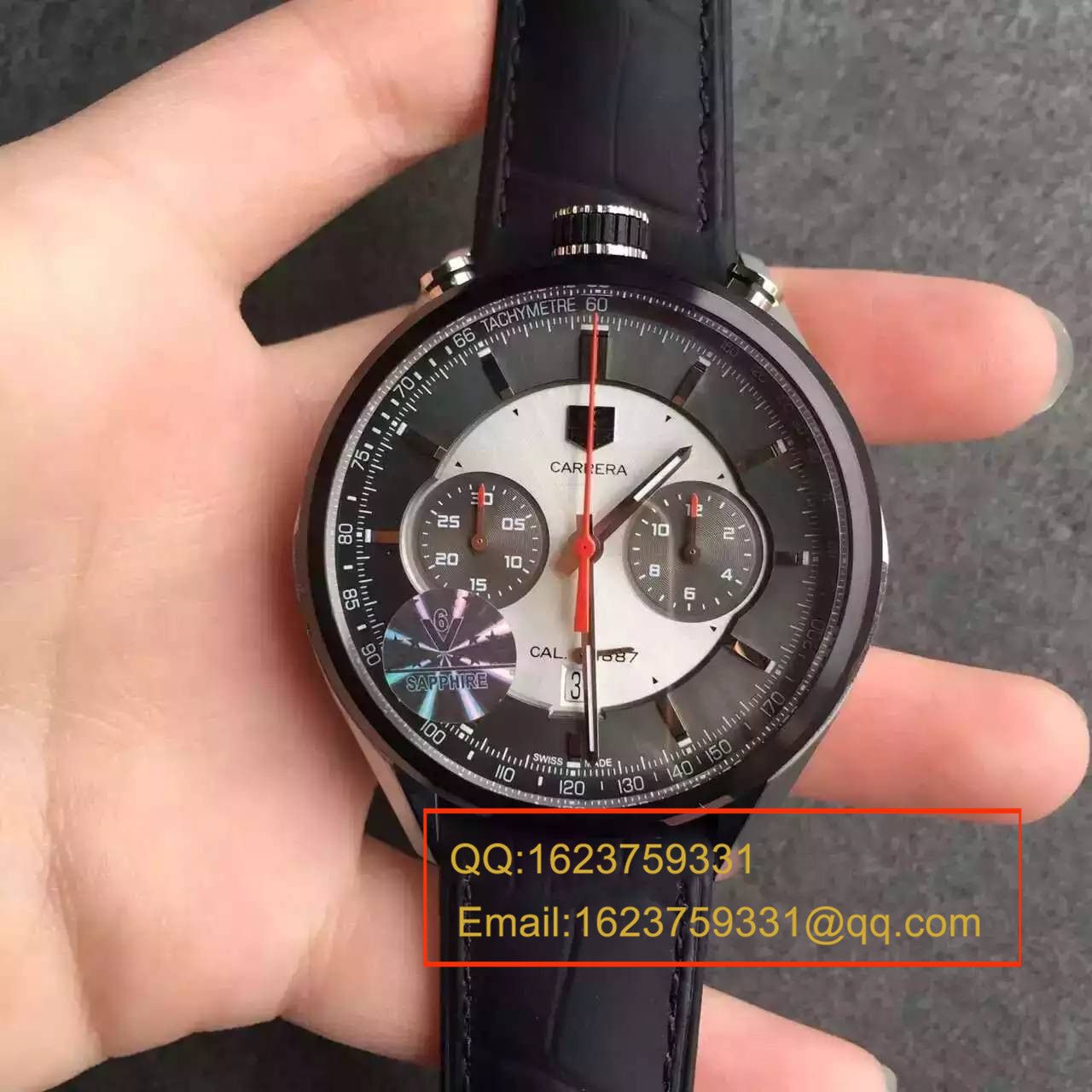【V6 Factory 超A精高仿手表】 TAG Heuer 卡莱拉系列1887系列CAR2C11.FC6327Jack Heuer wrist watch  / TG010