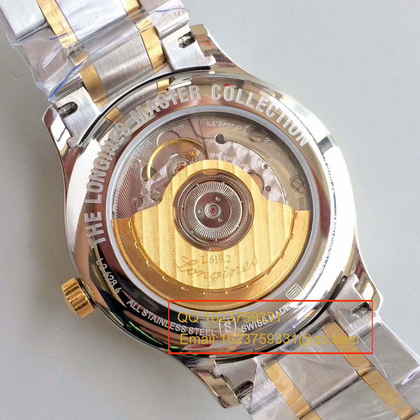 【KZ一比一超A精高仿手表】 Longines 名匠系列L2.628.5.78.7（钢带）、L2.628.6.78.3(皮带)间黄金单历 wrist watch  / LBD096