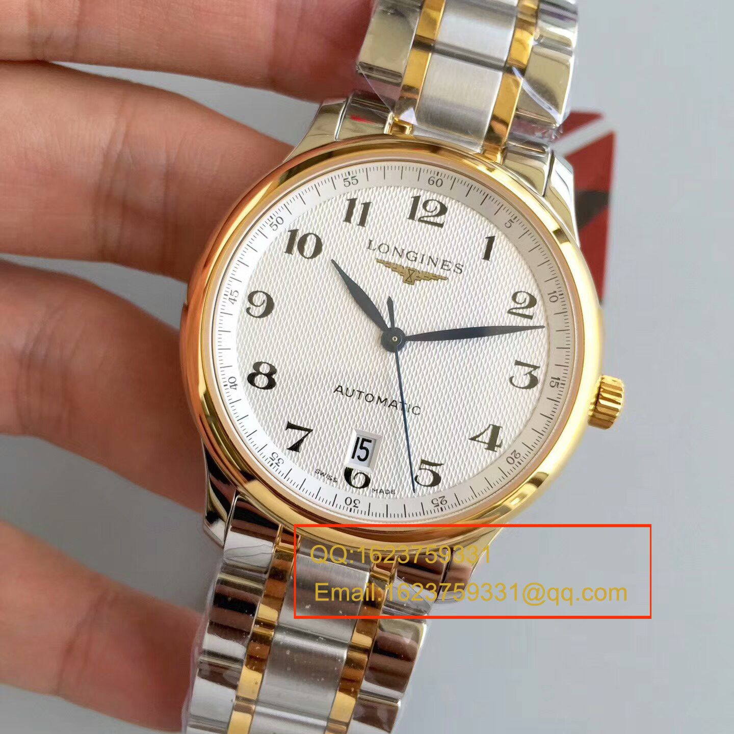 【KZ一比一超A精高仿手表】 Longines 名匠系列L2.628.5.78.7（钢带）、L2.628.6.78.3(皮带)间黄金单历 wrist watch  / LBD096