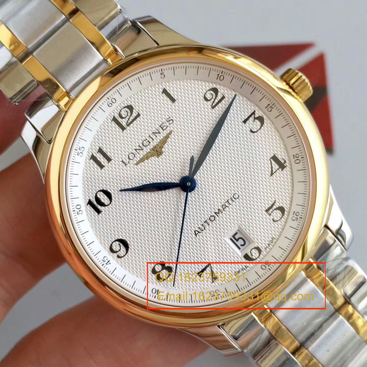 【KZ一比一超A精高仿手表】 Longines 名匠系列L2.628.5.78.7（钢带）、L2.628.6.78.3(皮带)间黄金单历 wrist watch  / LBD096