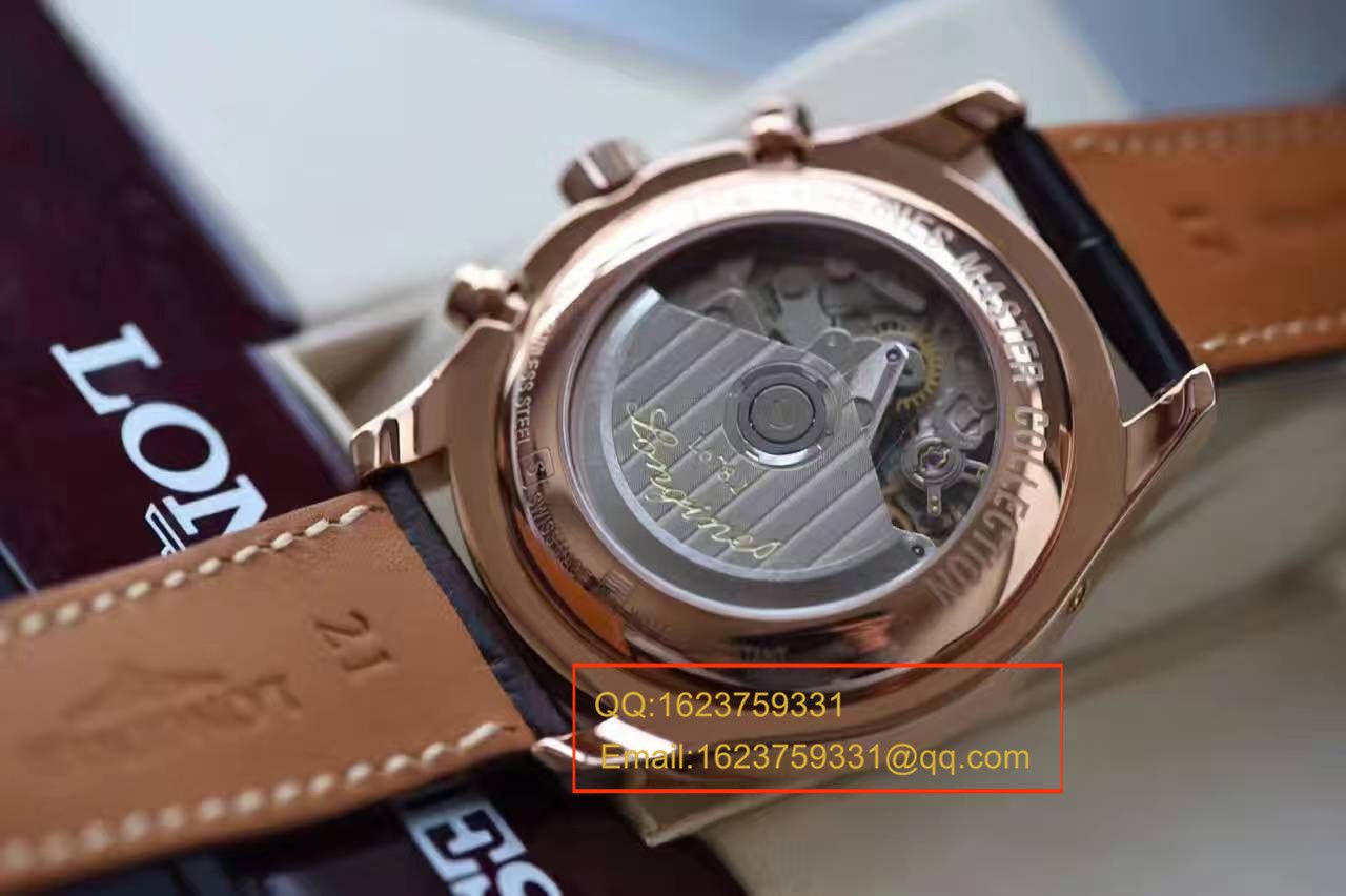 【 Video analysis YL一比一超A高仿手表】 Longines 新款名匠系列 L2.773.4.78.6八针月相男表（自动锤L678.2刻字） / L064