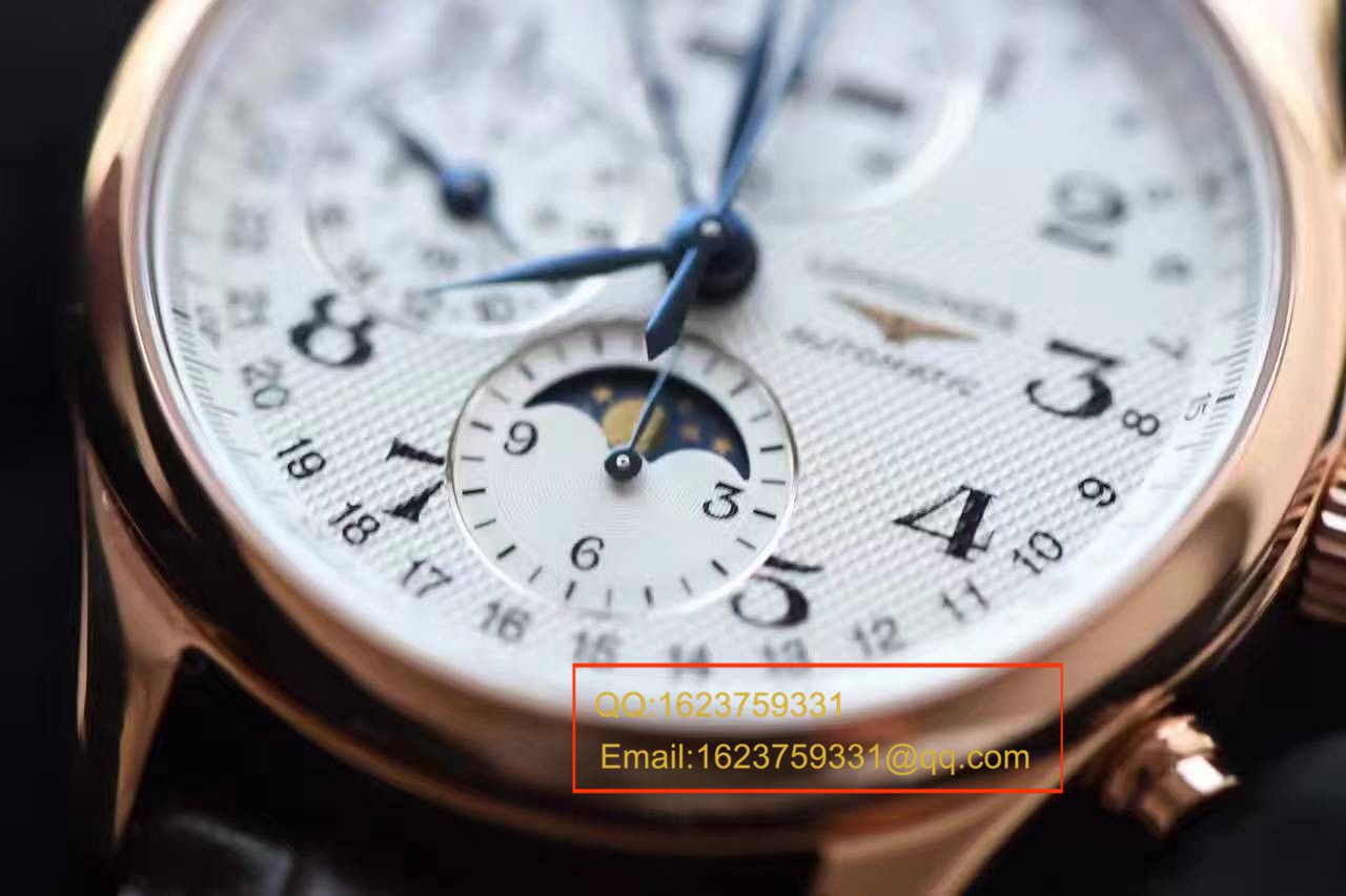 【 Video analysis YL一比一超A高仿手表】 Longines 新款名匠系列 L2.773.4.78.6八针月相男表（自动锤L678.2刻字） / L064