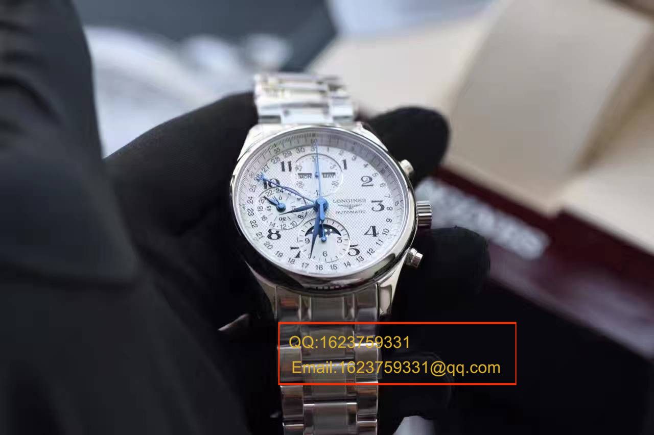 【 Video analysis YL Factory 超A1:1精高仿手表】 Longines 名匠专柜最新款 L2.773.4.78.6月相男表（自动锤L678.2刻字） / L060