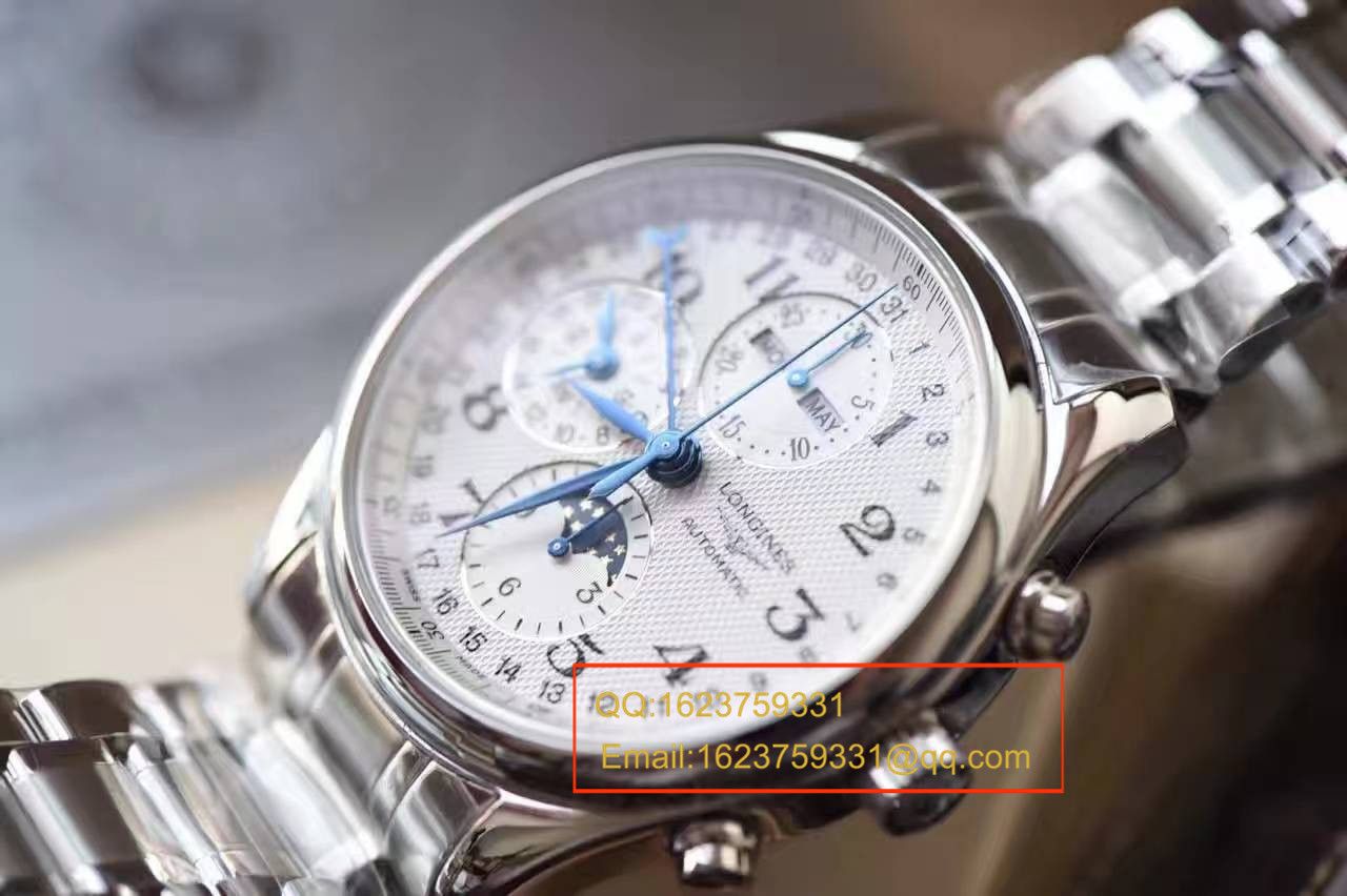 【 Video analysis YL Factory 超A1:1精高仿手表】 Longines 名匠专柜最新款 L2.773.4.78.6月相男表（自动锤L678.2刻字） / L060