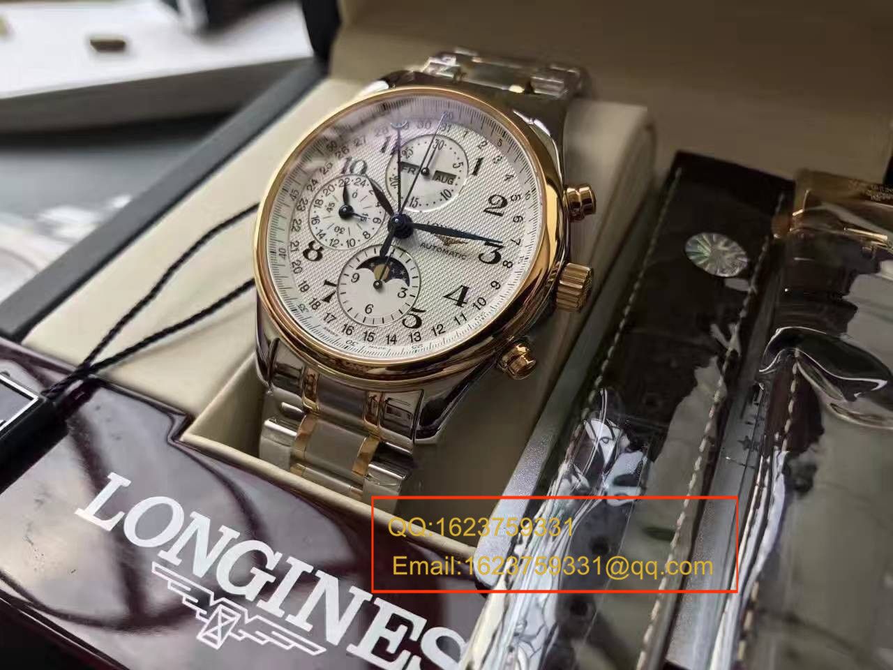 【 Video analysis YL Factory 1:1超A高仿手表】 Longines 名匠 L2.773.4.78.6月相 最新登场男表（认准自动锤L678.2刻字） / L059