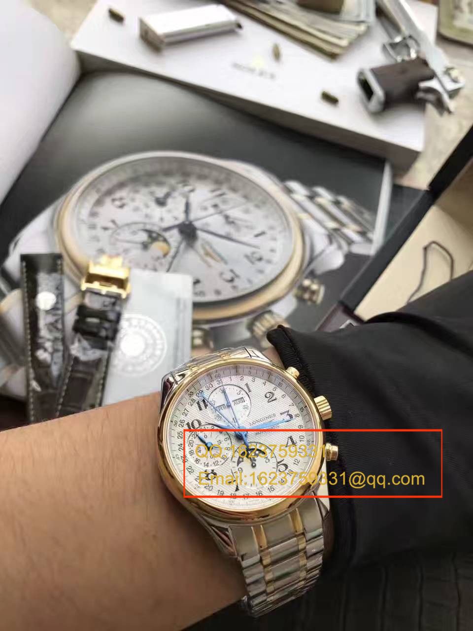 【 Video analysis YL Factory 1:1超A高仿手表】 Longines 名匠 L2.773.4.78.6月相 最新登场男表（认准自动锤L678.2刻字） / L059