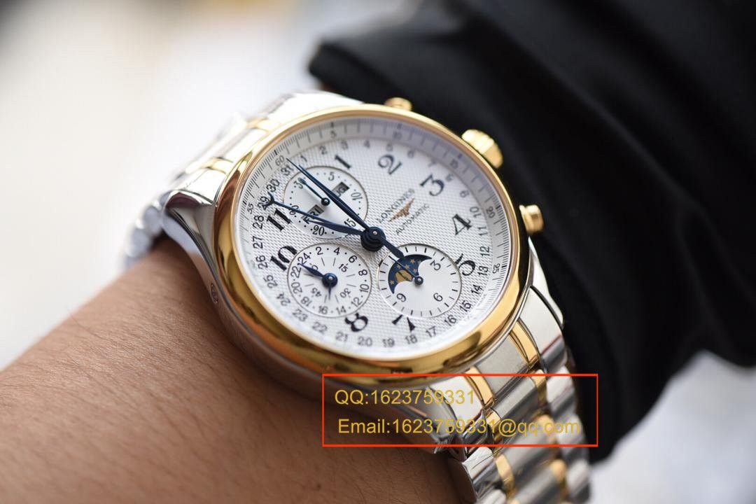 【 Video analysis YL Factory 1:1超A高仿手表】 Longines 名匠 L2.773.4.78.6月相 最新登场男表（认准自动锤L678.2刻字） / L059