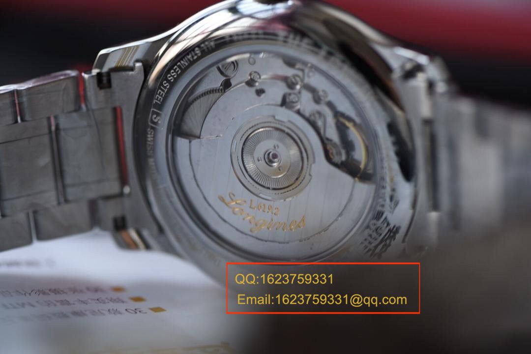 【视频解析MK Factory 1:1超A高仿手表】 Longines 名匠制表传统系列L2.628.4.78.6男表 / LAH065