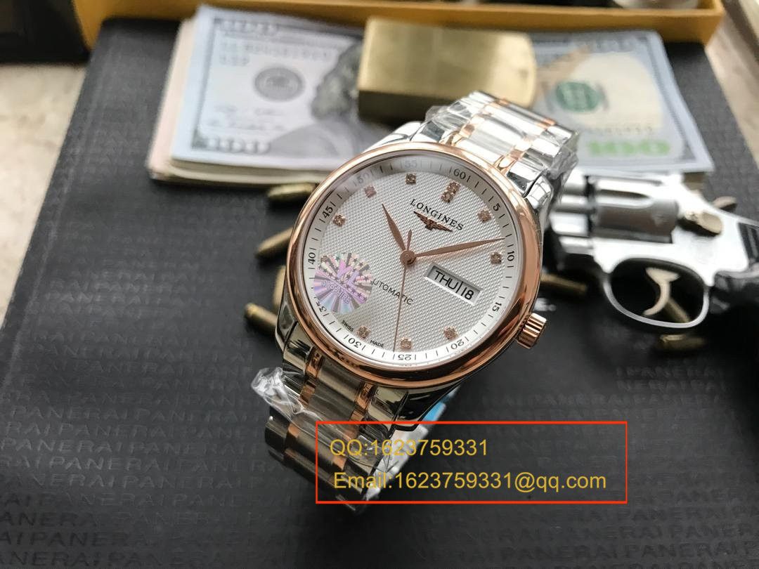 【 Video analysis YL Factory 一比一高精仿手表】 Longines 名匠双历最强版本媲美正品L2.755.4.77.6男表 / L061