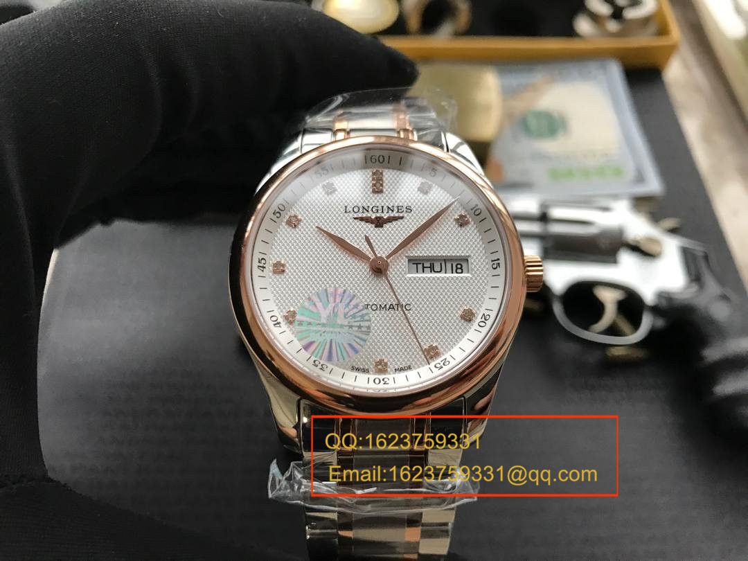 【 Video analysis YL Factory 一比一高精仿手表】 Longines 名匠双历最强版本媲美正品L2.755.4.77.6男表 / L061