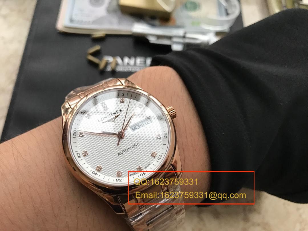 【 Video analysis YL Factory 一比一高精仿手表】 Longines 名匠双历最强版本媲美正品L2.755.4.77.6男表 / L061