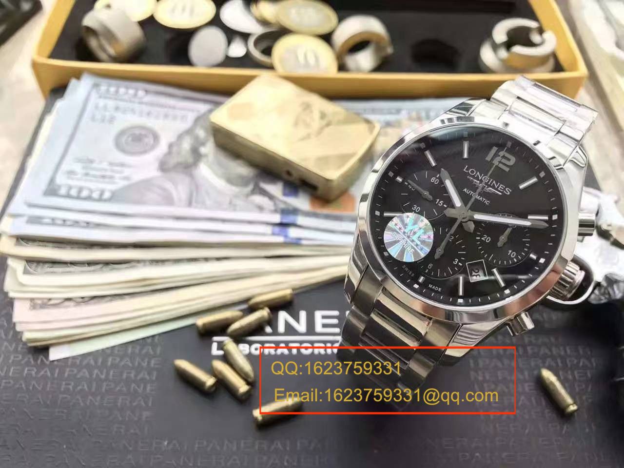 【 Video analysis YL1:1超A高仿手表】 Longines 康铂系列L2.786.4.56.6男表 / LAF055