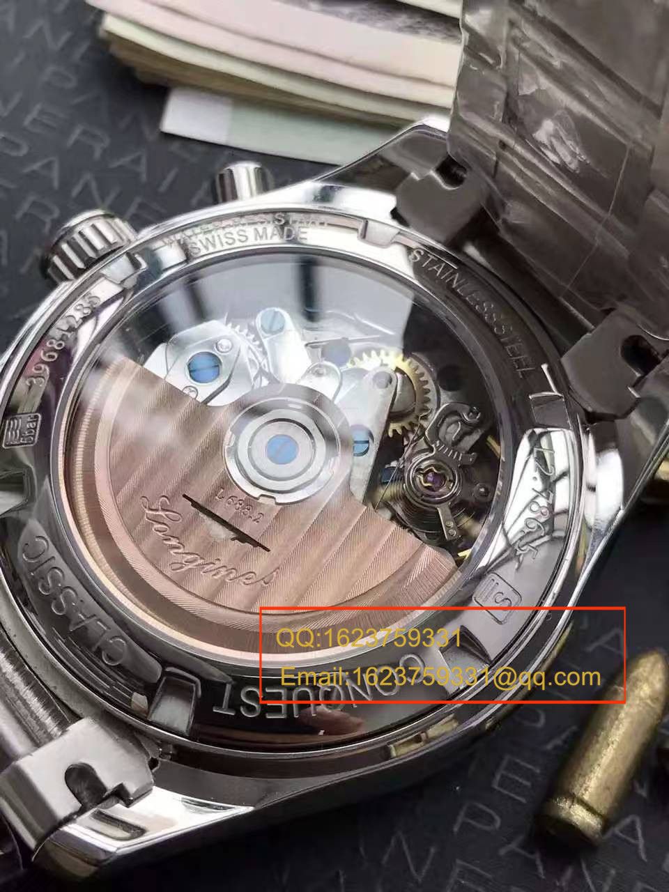 【 Video analysis YL Factory 1:1 top 复刻高仿手表】 Longines 康铂系列L2.786.4.76男表 / LAF053