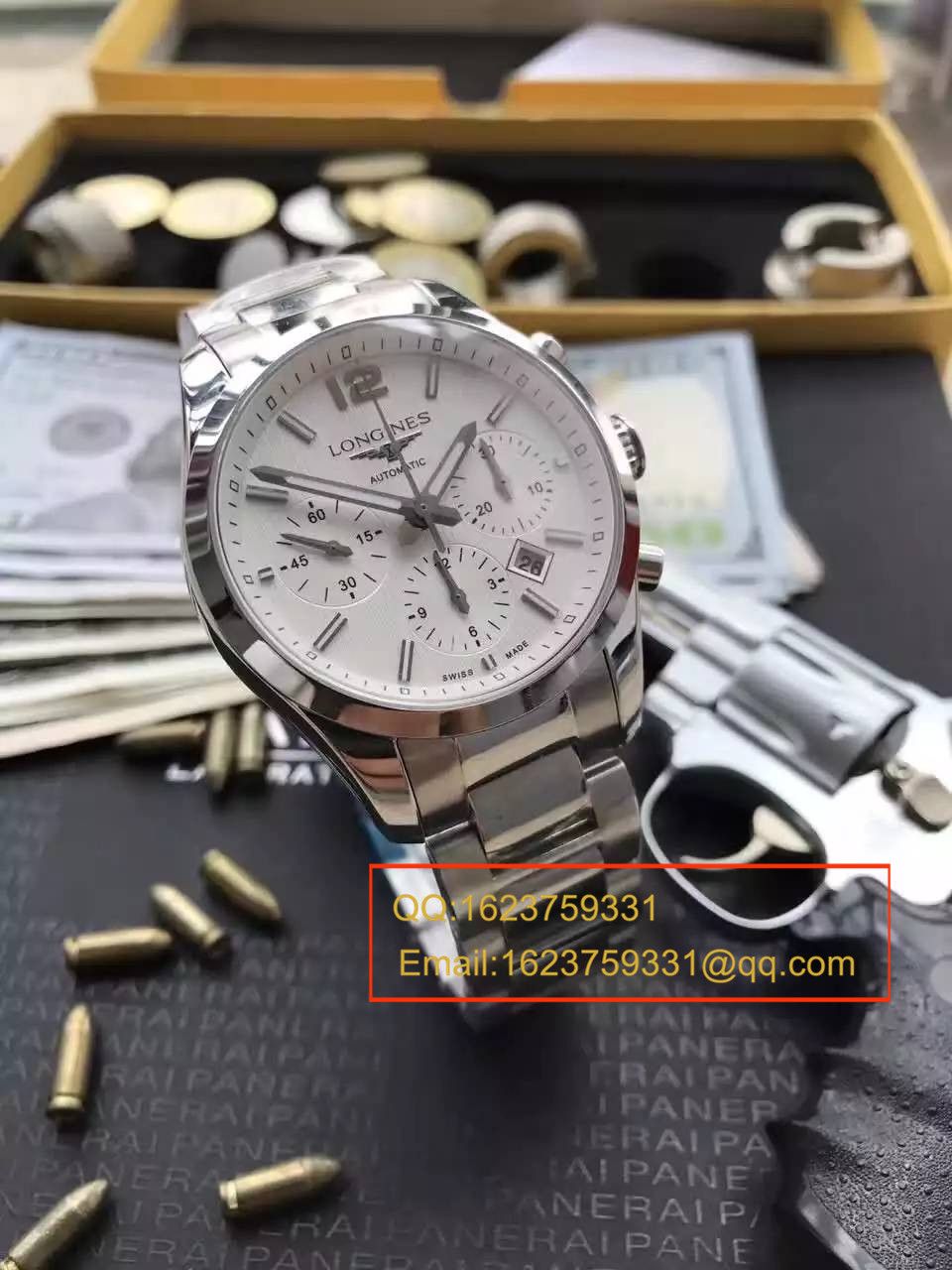 【 Video analysis YL Factory 1:1 top 复刻高仿手表】 Longines 康铂系列L2.786.4.76男表 / LAF053