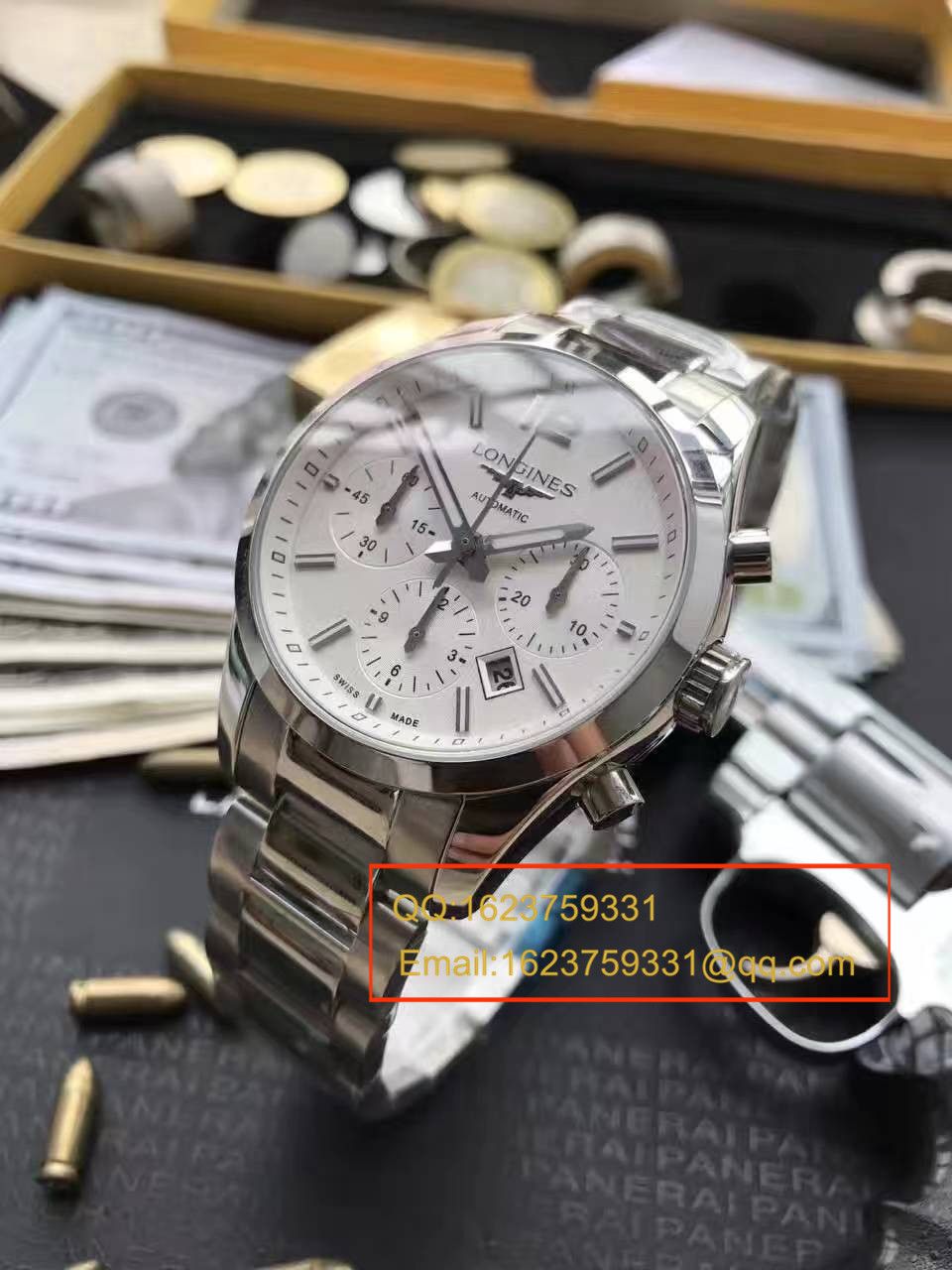 【 Video analysis YL Factory 1:1 top 复刻高仿手表】 Longines 康铂系列L2.786.4.76男表 / LAF053