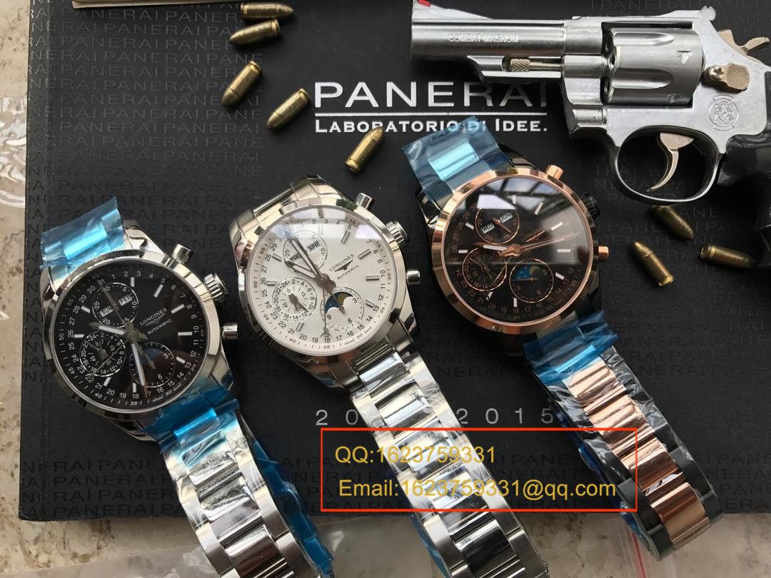 【 Video analysis YL Factory 1:1超A高精仿手表】 Longines 康铂系列月相 wrist watch L2.798.4.72.6 / LB0052