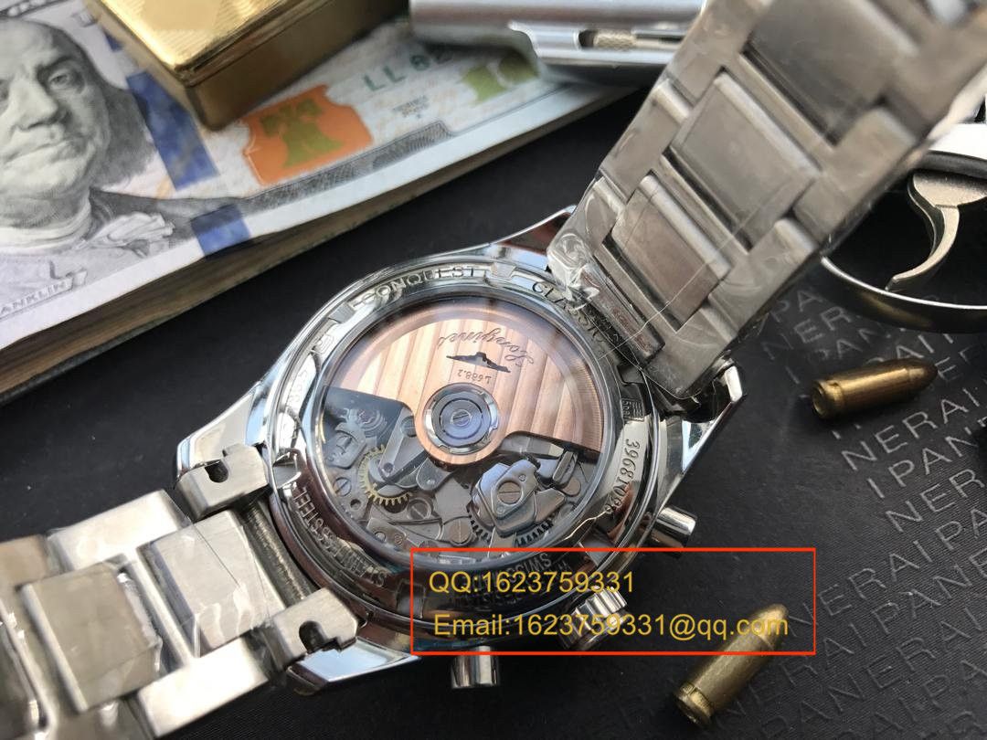 【 Video analysis YL Factory 1:1超A高精仿手表】 Longines 康铂系列月相 wrist watch L2.798.4.72.6 / LB0052