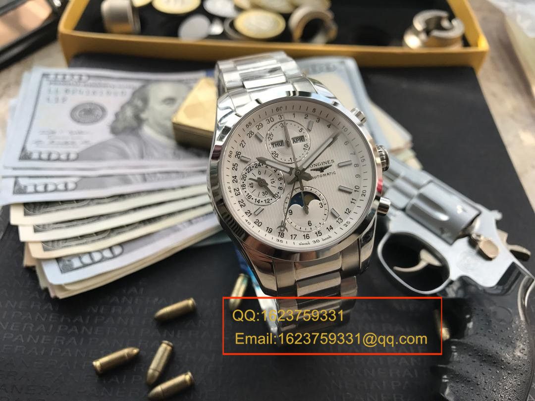 【 Video analysis YL Factory 1:1超A高精仿手表】 Longines 康铂系列月相 wrist watch L2.798.4.72.6 / LB0052