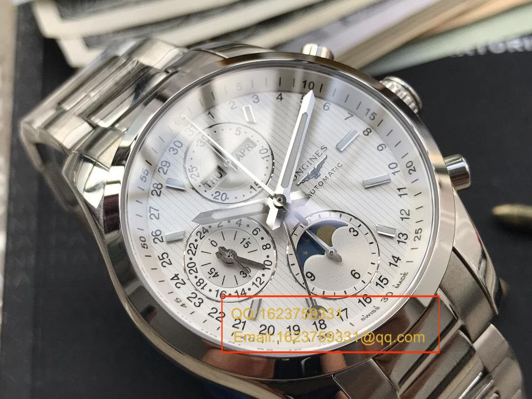 【 Video analysis YL Factory 1:1超A高精仿手表】 Longines 康铂系列月相 wrist watch L2.798.4.72.6 / LB0052