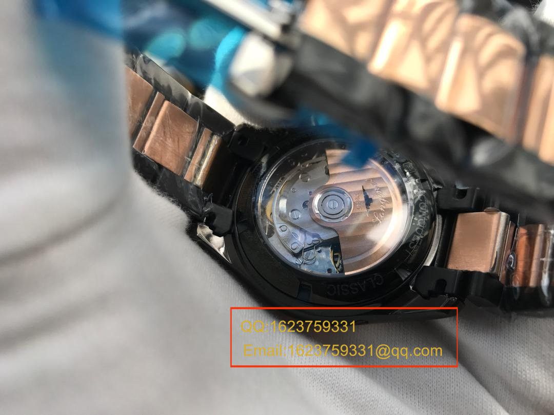 【 Video analysis YL Factory 一比一超A高仿手表】 Longines 康铂旗舰版黑色间金版男表 / L054