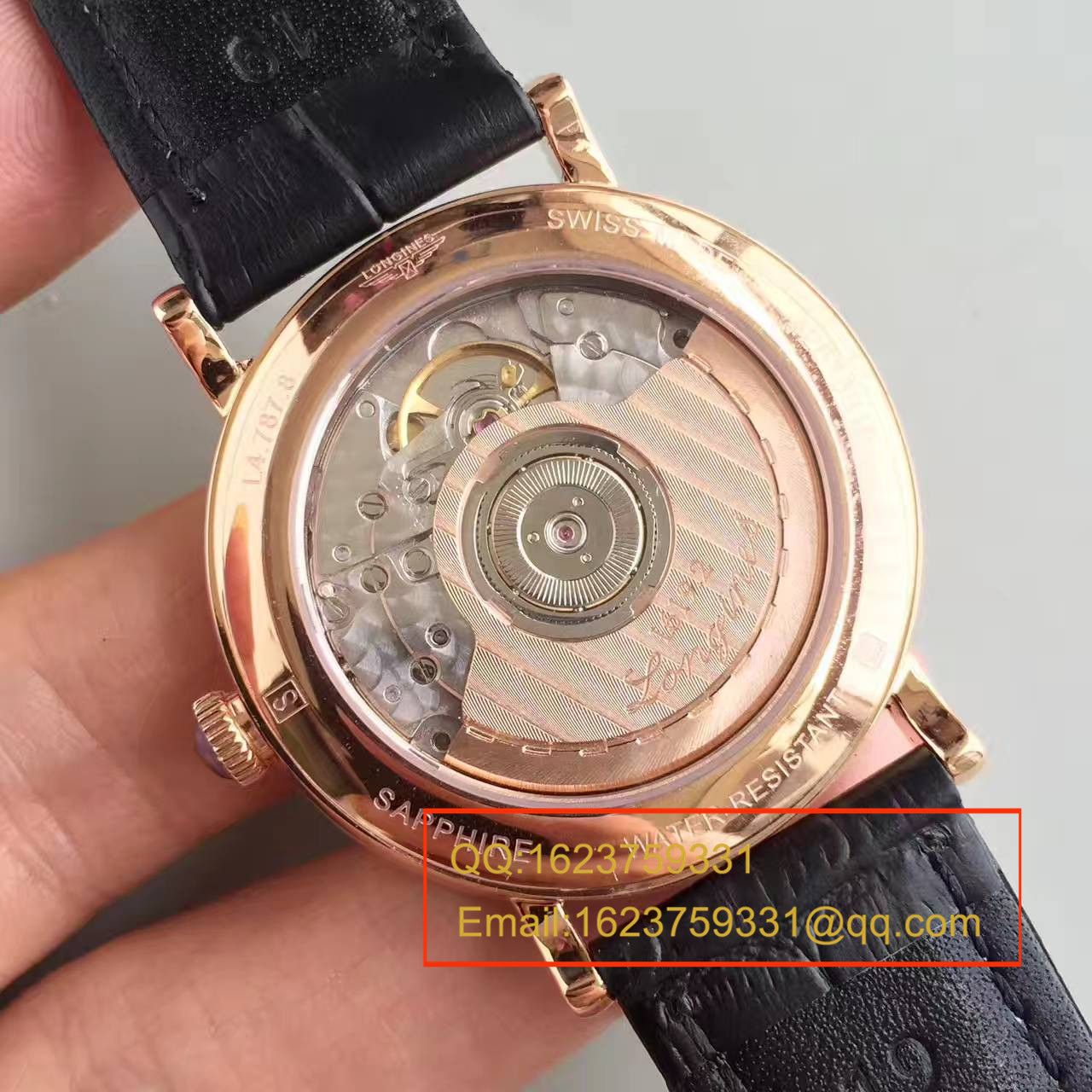 【台湾 Factory 1:1超A高精仿手表】 Longines 博雅系列L4.787.8.12.0 wrist watch  / L089