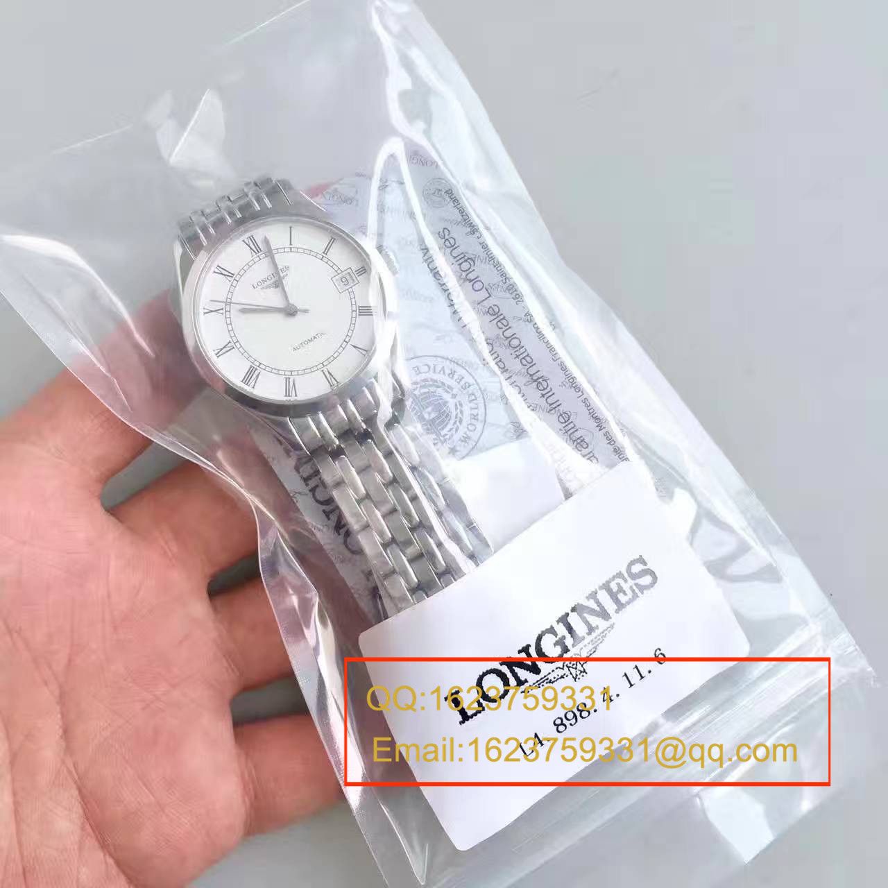 【台湾 Factory 1:1 top 复刻高仿手表】 Longines 雅致系列L4.898.4.11.6 wrist watch  / L070
