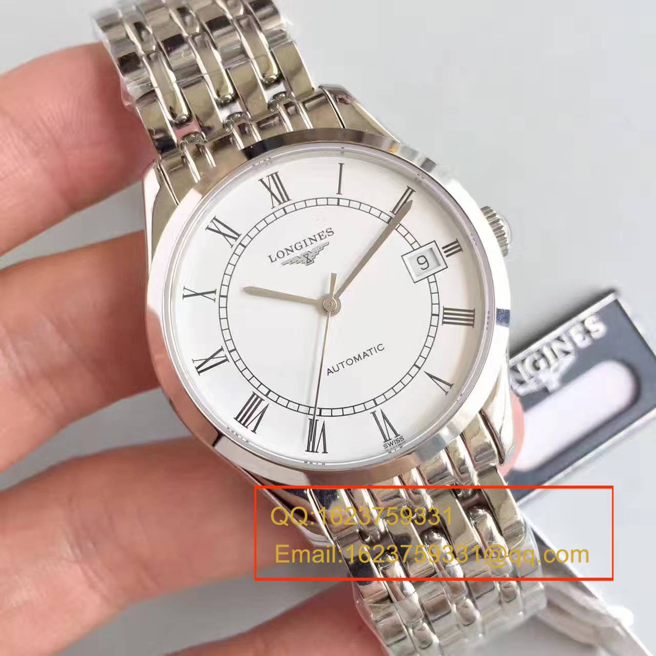 【台湾 Factory 1:1 top 复刻高仿手表】 Longines 雅致系列L4.898.4.11.6 wrist watch  / L070