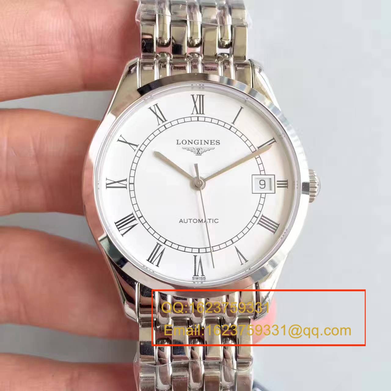 【台湾 Factory 1:1 top 复刻高仿手表】 Longines 雅致系列L4.898.4.11.6 wrist watch  / L070