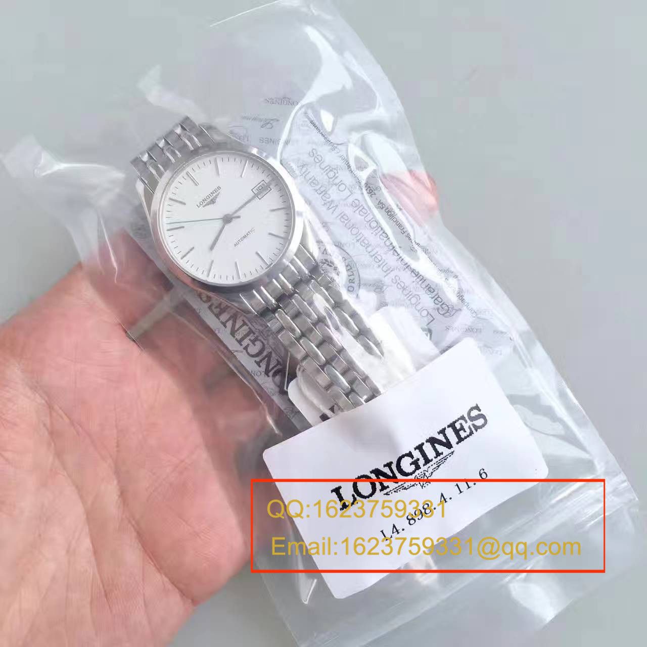 【台湾 Factory 1:1复刻高仿手表】 Longines 雅致系列L4.898.4.12.6 wrist watch  / L071