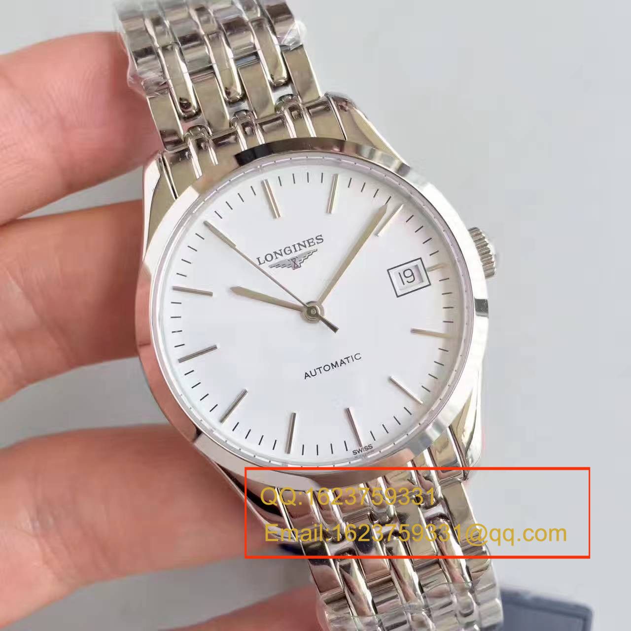 【台湾 Factory 1:1复刻高仿手表】 Longines 雅致系列L4.898.4.12.6 wrist watch  / L071