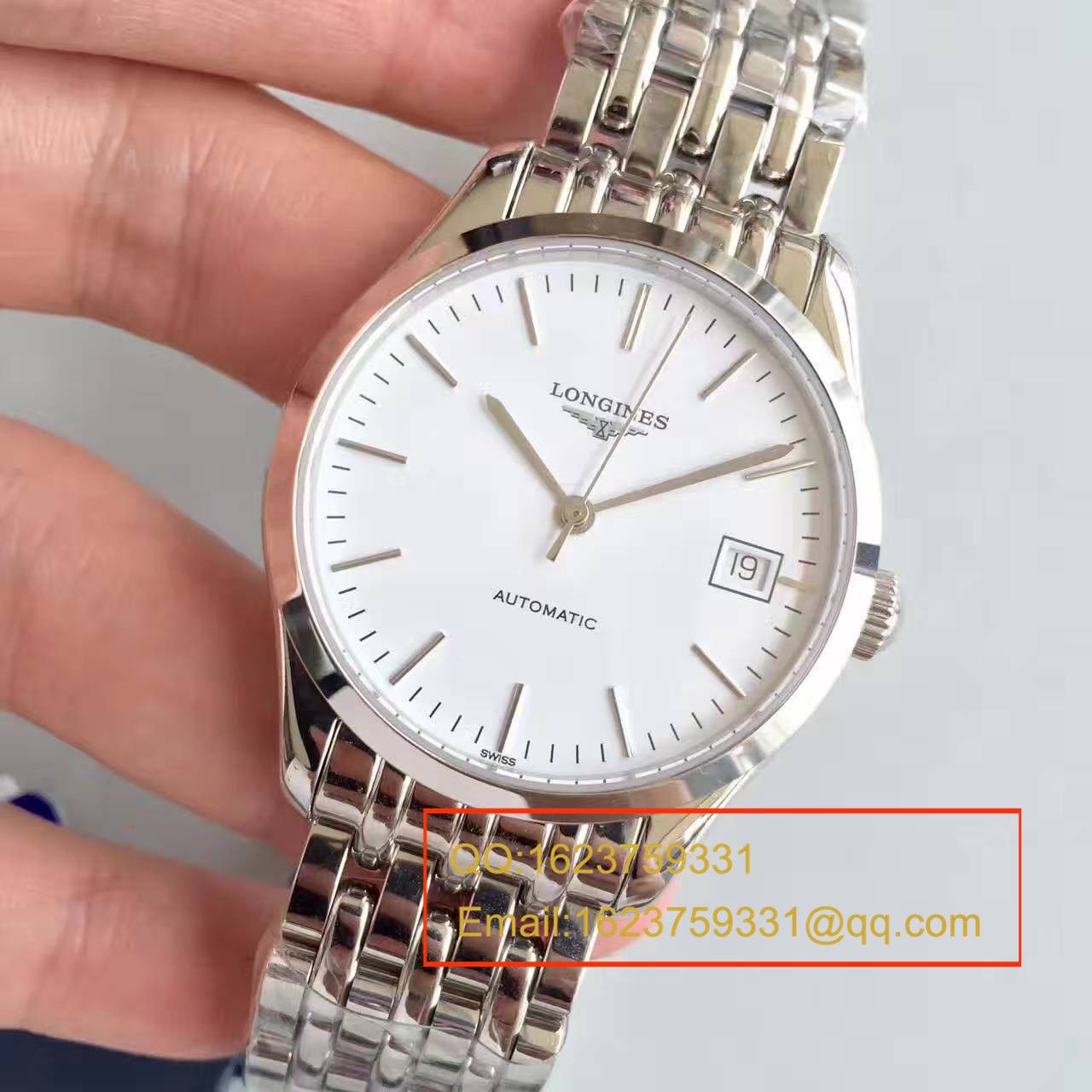 【台湾 Factory 1:1复刻高仿手表】 Longines 雅致系列L4.898.4.12.6 wrist watch  / L071