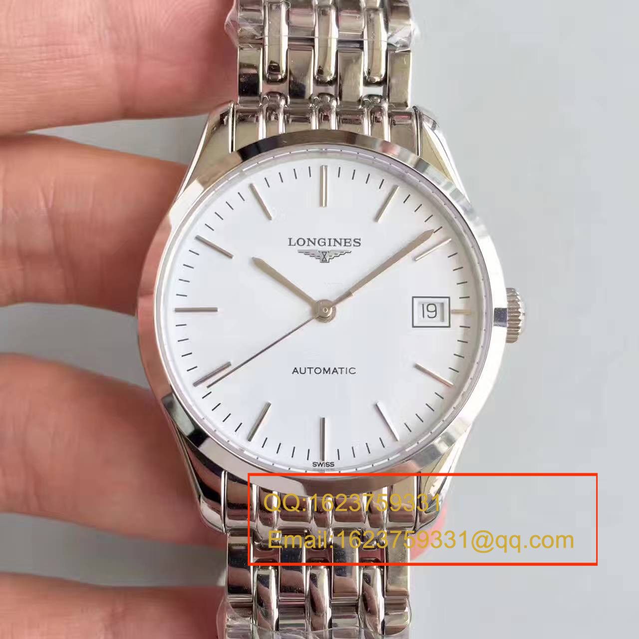 【台湾 Factory 1:1复刻高仿手表】 Longines 雅致系列L4.898.4.12.6 wrist watch  / L071