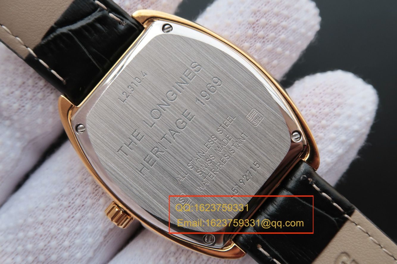 【MK Factory 1:1超A高仿手表】 Longines HERITAGE1969复古传统系列L2.310.4.72.0金壳 wrist watch  / L091