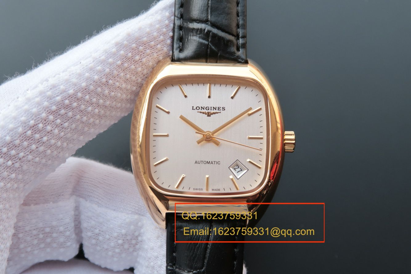 【MK Factory 1:1超A高仿手表】 Longines HERITAGE1969复古传统系列L2.310.4.72.0金壳 wrist watch  / L091