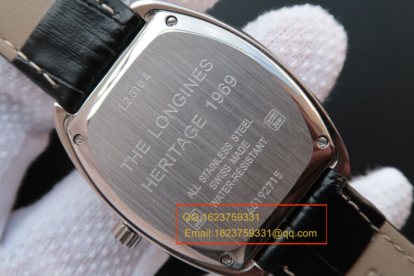 【MK Factory 1:1超A高仿手表】 Longines 复古传统系列L2.310.4.72.0 wrist watch  / L090