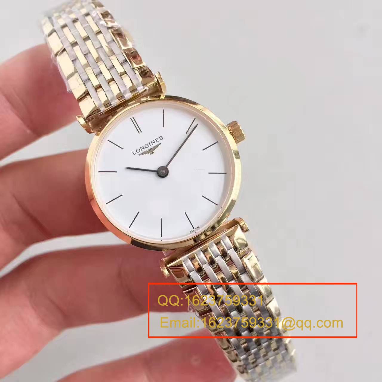 【MK Factory 一比一超A精仿手表】 Longines 优雅系列L4.209.2.12.7女士 wrist watch  / L073B